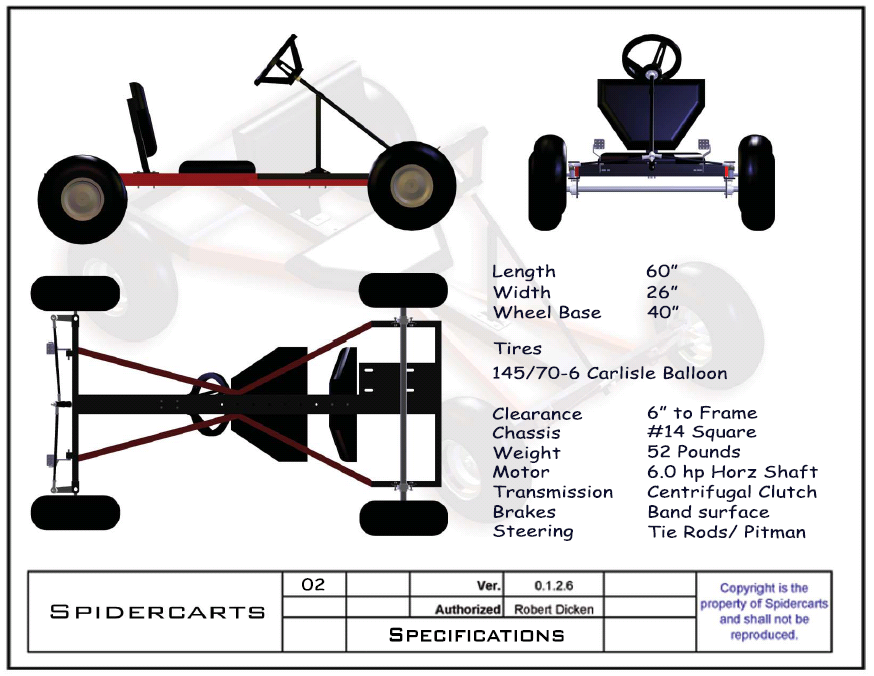 BlackWidow go-kart