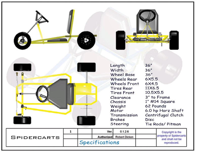 Recluse go-kart